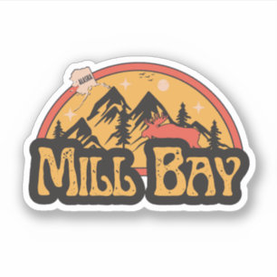 Mill Bay, Alaska Sticker