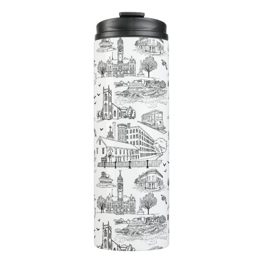 Mill City Toile Thermosbeker (Voorkant)