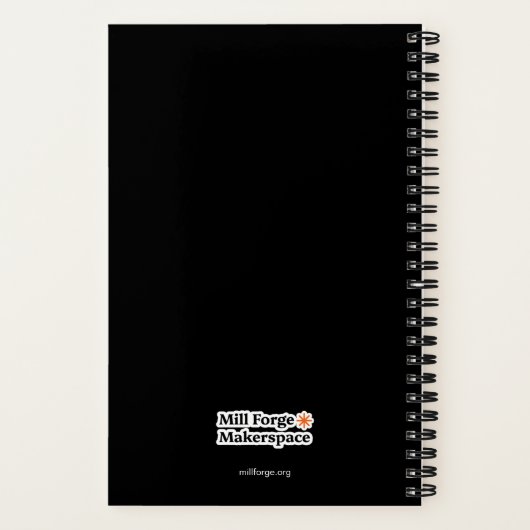 Mill Forge Engineering Notitieboek (Achterkant)