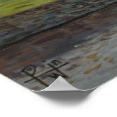 Mill in Stow op de Wereld Poster (Hoek)