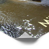 Mill op Certovka Canal, Praag. Poster (Hoek)