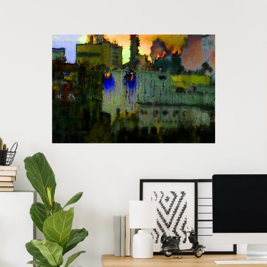 Mill Study Poster (Thuiskantoor)