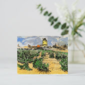 Mill van Alphonse Daudet, Vincent van Gogh Briefkaart (Staand voorkant)