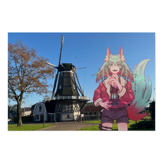 Mill VTuber, Anime Perfect Poster (Voorkant)
