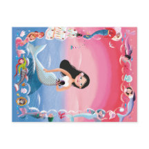 Milla de Zeemeermin illustratie