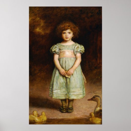 Millais - Ducklings Poster (Voorkant)