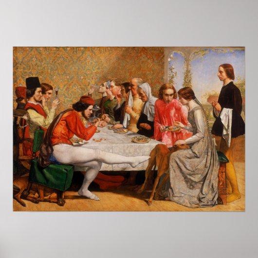 Millais - Isabella Poster (Voorkant)