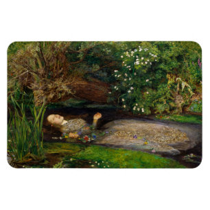 Millais Ophelia CC0541 Fridge Art Collectie Magneet