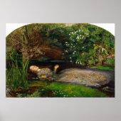 Millais - Ophelia Poster (Voorkant)