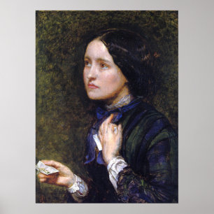 Millais - Trouwkaarten Poster