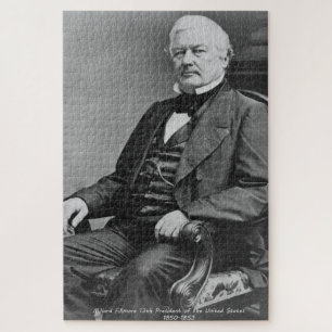 Millard Fillmore 13e President van Amerika. Legpuzzel