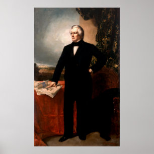 MILLARD FILLMORE door George Peter Alexander Healy Poster
