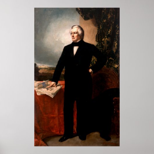 MILLARD FILLMORE door George Peter Alexander Healy Poster (Voorkant)