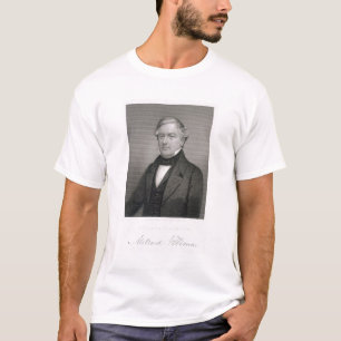 Millard Fillmore, gegraveerd door Thomas B. Welch  T-shirt