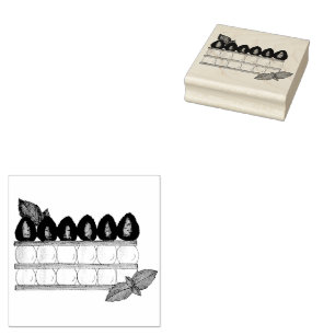 Mille Feuille Frans Voedsel Bladerdeeg Frambozen Rubberstempel