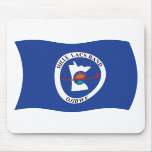 Mille Lacs Band Reservaat Vlag Muismat