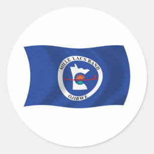 Mille Lacs Band Reservaat Vlag Sticker