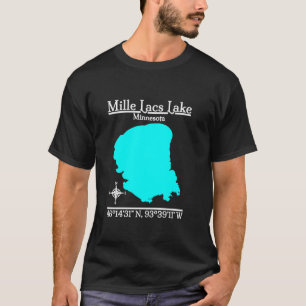 Mille Lacs Lake Minnesota T-Shirt met lange mouwen