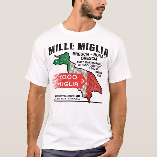 Mille Miglia Racing T-shirt (Voorkant)