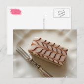 Millefeuille Cream Slice Briefkaart (Voorkant / Achterkant)