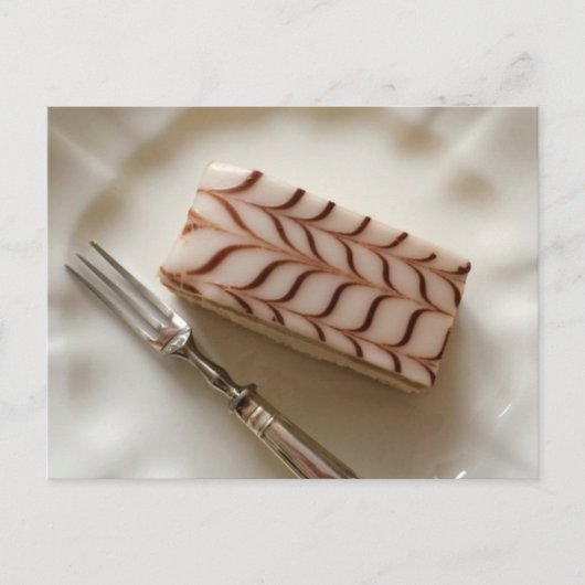 Millefeuille Cream Slice Briefkaart (Voorkant)