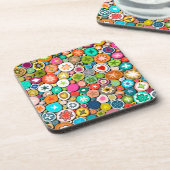 millefiori drankjes onderzetter (Linkerzijde)