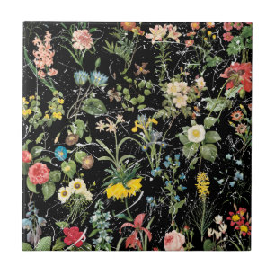 Millefleur Ceramic Photo Tile Tegeltje