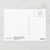 Millenium Bridge, Londen Briefkaart (Achterkant)