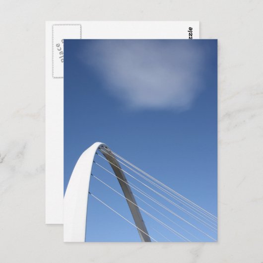Millenium Bridge Newcastle, Angleterre Carte posta (Devant / Derrière)