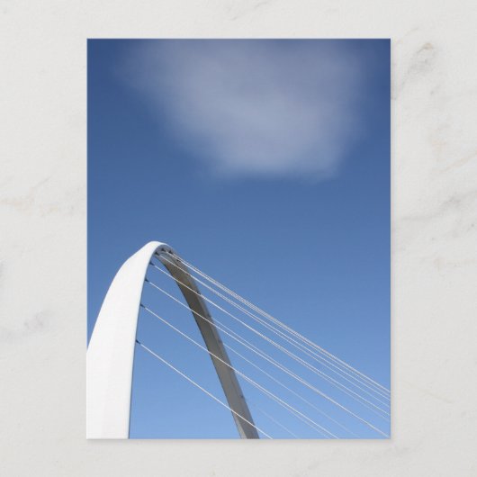 Millenium Bridge Newcastle, Angleterre Carte posta (Devant)
