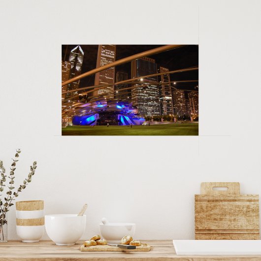 Millenium Park Ampitheatre Poster (Keuken)