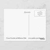 Millenium Park Briefkaart (Achterkant)