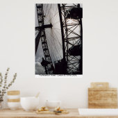 Millenium Wheel - Londen Poster (Keuken)