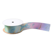 Millennial Marble | Speelse Regenboog Pastel Ombre Lint (Spoel)