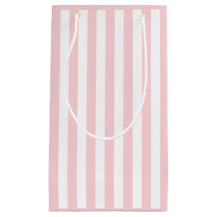 Millennial Roze en Witte Streep Klein Cadeauzakje