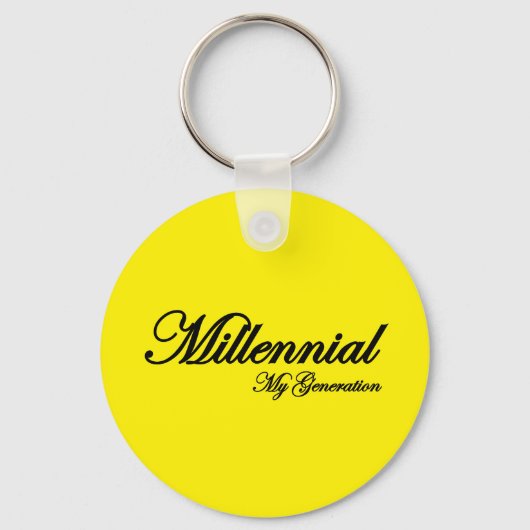 MILLENNIAL Sleutelhanger (Voorkant)