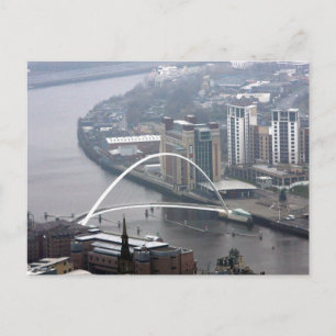 Millennium Bridge Newcastle upon Tyne Briefkaart