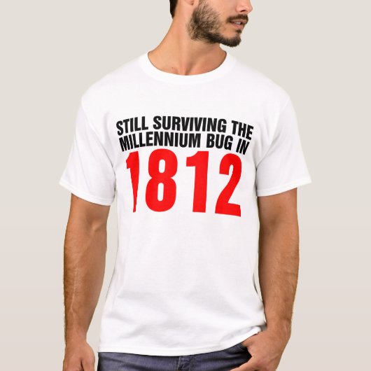 Millennium Bug 1812 T-shirt (Voorkant)