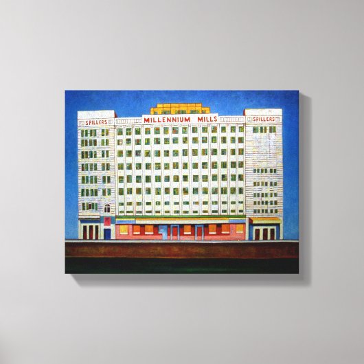 Millennium Mills Canvas Afdruk (Voorkant)