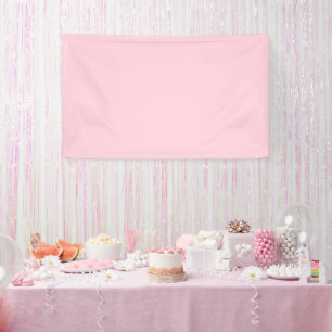 Millenniumroze vaste kleur spandoek