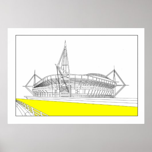 Millenniumstadion Poster (Voorkant)