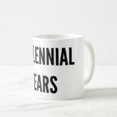 Millenniumtranen grappige kerstmok koffiemok (Voorkant rechts)