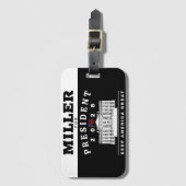 MILLER 2028 BAGAGELABEL (Voorkant (verticaal))