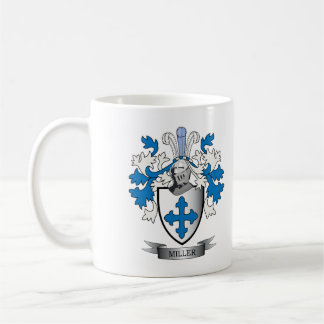 Miller Familie Crest Coat of Arms Koffiemok