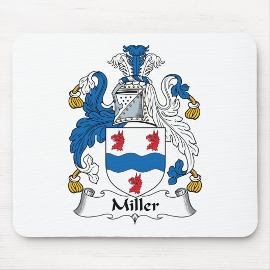 Miller Family Crest Muismat (Voorkant)