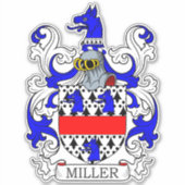 Miller Family Crest Sticker (Voorkant)