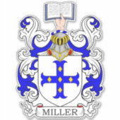 Miller Family Crest Sticker (Voorkant)