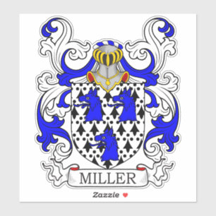 Miller Family Crest Sticker