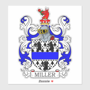 Miller Family Crest Sticker