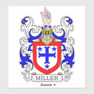Miller Family Crest Sticker